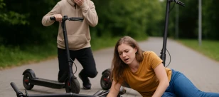 Upadek na hulajnodze